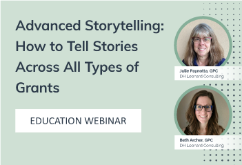 Advanced Storytelling: How to Tell Stories Across All Types of Grants